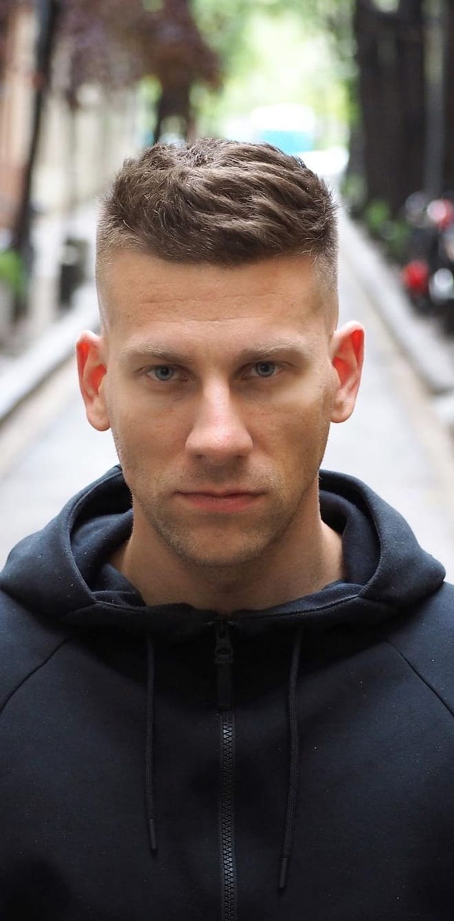 18 Hottest Fade Hairstyles For Men in 2020! - Men's ... (661 x 1341 Pixel)