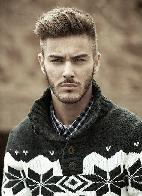 Pompadour haircut on sale