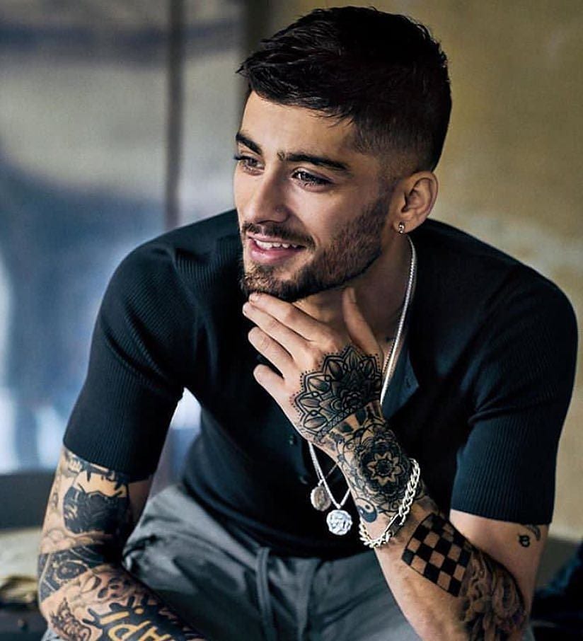 zayn malik fade hairstyle - Mens Hairstyle 2018 (824 x 906 Pixel)