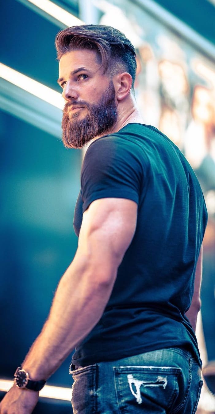 18 Short Hairstyles For Men With Beards  Zoylee